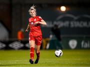 21 November 2021; Shauna Fox of Shelbourne during the 2021 EVOKE.ie FAI Women's Cup Final between Wexford Youths and Shelbourne at Tallaght Stadium in Dublin. Photo by Stephen McCarthy/Sportsfile