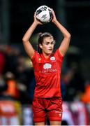 21 November 2021; Jess Gargan of Shelbourne during the 2021 EVOKE.ie FAI Women's Cup Final between Wexford Youths and Shelbourne at Tallaght Stadium in Dublin. Photo by Stephen McCarthy/Sportsfile