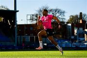 22 November 2021; Adam Byrne during a Leinster Rugby squad training at Energia Park in Dublin. Photo by Harry Murphy/Sportsfile