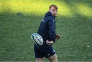 22 November 2021; David Hawkshaw during a Leinster Rugby squad training at Energia Park in Dublin. Photo by Harry Murphy/Sportsfile