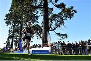 21 November 2021; Sean Kay of Clonliffe Harriers AC, Dublin, competing in the Junior Men's event during the Irish Life Health National Championships at Santry Demense in Dublin. Photo by Ramsey Cardy/Sportsfile