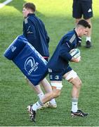 22 November 2021; Will Connors, right, during a Leinster Rugby squad training at Energia Park in Dublin. Photo by Harry Murphy/Sportsfile