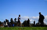 21 November 2021; Claire Crowley of Leevale AC, Cork, competing in the Girls U16 event during the Irish Life Health National Cross Country Championships at Santry Demense in Dublin. Photo by Ramsey Cardy/Sportsfile