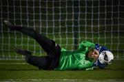 22 November 2021; Goalkeeper Megan Walsh during a Republic of Ireland Women training session at the FAI National Training Centre in Abbotstown, Dublin. Photo by Stephen McCarthy/Sportsfile