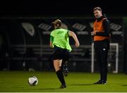 22 November 2021; Assistant manager Tom Elms during a Republic of Ireland Women training session at the FAI National Training Centre in Abbotstown, Dublin. Photo by Stephen McCarthy/Sportsfile