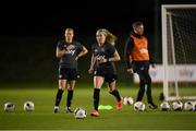 22 November 2021; Denise O'Sullivan during a Republic of Ireland Women training session at the FAI National Training Centre in Abbotstown, Dublin. Photo by Stephen McCarthy/Sportsfile