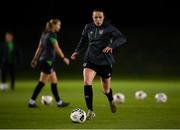 22 November 2021; Áine O'Gorman during a Republic of Ireland Women training session at the FAI National Training Centre in Abbotstown, Dublin. Photo by Stephen McCarthy/Sportsfile
