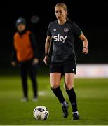 22 November 2021; Ruesha Littlejohn during a Republic of Ireland Women training session at the FAI National Training Centre in Abbotstown, Dublin. Photo by Stephen McCarthy/Sportsfile