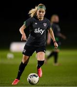 22 November 2021; Denise O'Sullivan during a Republic of Ireland Women training session at the FAI National Training Centre in Abbotstown, Dublin. Photo by Stephen McCarthy/Sportsfile