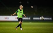 22 November 2021; Diane Caldwell during a Republic of Ireland Women training session at the FAI National Training Centre in Abbotstown, Dublin. Photo by Stephen McCarthy/Sportsfile