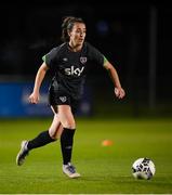 22 November 2021; Roma McLaughlin during a Republic of Ireland Women training session at the FAI National Training Centre in Abbotstown, Dublin. Photo by Stephen McCarthy/Sportsfile