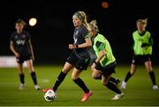 22 November 2021; Denise O'Sullivan during a Republic of Ireland Women training session at the FAI National Training Centre in Abbotstown, Dublin. Photo by Stephen McCarthy/Sportsfile