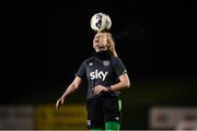 22 November 2021; Amber Barrett during a Republic of Ireland Women training session at the FAI National Training Centre in Abbotstown, Dublin. Photo by Stephen McCarthy/Sportsfile