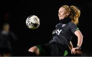 22 November 2021; Amber Barrett during a Republic of Ireland Women training session at the FAI National Training Centre in Abbotstown, Dublin. Photo by Stephen McCarthy/Sportsfile