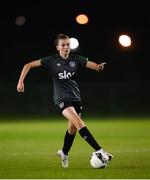 22 November 2021; Abbie Larkin during a Republic of Ireland Women training session at the FAI National Training Centre in Abbotstown, Dublin. Photo by Stephen McCarthy/Sportsfile