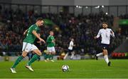 15 November 2021; Jonny Evans of Northern Ireland during the FIFA World Cup 2022 Qualifier match between Northern Ireland and Italy at the National Football Stadium at Windsor Park in Belfast. Photo by Ramsey Cardy/Sportsfile