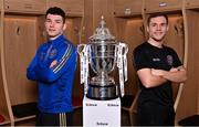 23 November 2021; Ali Coote, left, and Liam Burt in attendance during the Bohemians FAI Cup Final Media Day at DCU Sports Campus in Dublin. Photo by Sam Barnes/Sportsfile