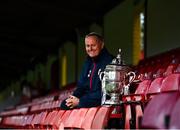 23 November 2021; St Patrick's Athletic manager Alan Mathews during the St Patrick's Athletic FAI Cup Final Media Day at Richmond Park in Dublin. Photo by Eóin Noonan/Sportsfile