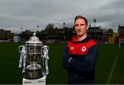 23 November 2021; Ian Bermingham of St Patrick's Athletic during the St Patrick's Athletic FAI Cup Final Media Day at Richmond Park in Dublin. Photo by Eóin Noonan/Sportsfile