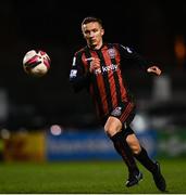 12 November 2021; Tyreke Wilson of Bohemians during the SSE Airtricity League Premier Division match between Bohemians and Shamrock Rovers at Dalymount Park in Dublin. Photo by Ramsey Cardy/Sportsfile