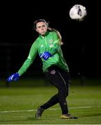 23 November 2021; Goalkeeper Megan Walsh during a Republic of Ireland training session at the FAI National Training Centre in Abbotstown, Dublin. Photo by Stephen McCarthy/Sportsfile