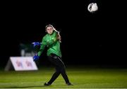 23 November 2021; Goalkeeper Megan Walsh during a Republic of Ireland training session at the FAI National Training Centre in Abbotstown, Dublin. Photo by Stephen McCarthy/Sportsfile