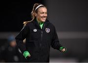 23 November 2021; Goalkeeper Grace Moloney during a Republic of Ireland training session at the FAI National Training Centre in Abbotstown, Dublin. Photo by Stephen McCarthy/Sportsfile