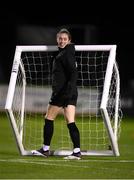 23 November 2021; Megan Connolly during a Republic of Ireland training session at the FAI National Training Centre in Abbotstown, Dublin. Photo by Stephen McCarthy/Sportsfile