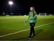 23 November 2021; Goalkeeper Megan Walsh during a Republic of Ireland training session at the FAI National Training Centre in Abbotstown, Dublin. Photo by Stephen McCarthy/Sportsfile