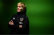 24 November 2021; Manager Vera Pauw poses for a portrait before a Republic of Ireland Women press conference at FAI Headquarters in Abbotstown, Dublin. Photo by Stephen McCarthy/Sportsfile