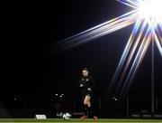 24 November 2021; (EDITORS NOTE: A special effects camera filter was used for this image.) Katie McCabe during a Republic of Ireland Women training session FAI National Training Centre in Abbotstown, Dublin. Photo by Stephen McCarthy/Sportsfile