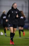 24 November 2021; Katie McCabe during a Republic of Ireland Women training session FAI National Training Centre in Abbotstown, Dublin. Photo by Stephen McCarthy/Sportsfile