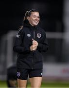 24 November 2021; Katie McCabe during a Republic of Ireland Women training session FAI National Training Centre in Abbotstown, Dublin. Photo by Stephen McCarthy/Sportsfile