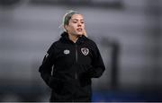 24 November 2021; Denise O'Sullivan during a Republic of Ireland Women training session FAI National Training Centre in Abbotstown, Dublin. Photo by Stephen McCarthy/Sportsfile