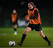 24 November 2021; Kyra Carusa during a Republic of Ireland Women training session FAI National Training Centre in Abbotstown, Dublin. Photo by Stephen McCarthy/Sportsfile