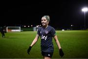 24 November 2021; Denise O'Sullivan during a Republic of Ireland Women training session FAI National Training Centre in Abbotstown, Dublin. Photo by Stephen McCarthy/Sportsfile