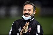 19 November 2021; Derry City coach Raffaele Cretaro before the SSE Airtricity League Premier Division match between Dundalk and Derry City at Oriel Park in Dundalk, Louth. Photo by Ben McShane/Sportsfile