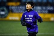 19 November 2021; Han Jeongwoo of Dundalk before the SSE Airtricity League Premier Division match between Dundalk and Derry City at Oriel Park in Dundalk, Louth. Photo by Ben McShane/Sportsfile