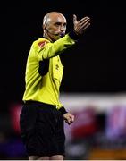 19 November 2021; Referee Neil Doyle during the SSE Airtricity League Premier Division match between Dundalk and Derry City at Oriel Park in Dundalk, Louth. Photo by Ben McShane/Sportsfile