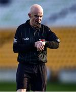 21 November 2021; Referee Kieran Dooley during the Offaly County Senior Club Hurling Championship Final match between Coolderry and St Rynagh's at Bord na Mona O'Connor Park in Tullamore, Offaly. Photo by Ben McShane/Sportsfile