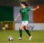 25 November 2021; Niamh Fahey of Republic of Ireland during the FIFA Women's World Cup 2023 qualifying group A match between Republic of Ireland and Slovakia at Tallaght Stadium in Dublin. Photo by Stephen McCarthy/Sportsfile