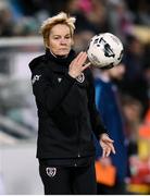 25 November 2021; Republic of Ireland manager Vera Pauw during the FIFA Women's World Cup 2023 qualifying group A match between Republic of Ireland and Slovakia at Tallaght Stadium in Dublin. Photo by Stephen McCarthy/Sportsfile