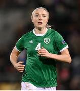 25 November 2021; Louise Quinn of Republic of Ireland during the FIFA Women's World Cup 2023 qualifying group A match between Republic of Ireland and Slovakia at Tallaght Stadium in Dublin. Photo by Stephen McCarthy/Sportsfile