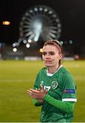 25 November 2021; Jamie Finn of Republic of Ireland following the FIFA Women's World Cup 2023 qualifying group A match between Republic of Ireland and Slovakia at Tallaght Stadium in Dublin. Photo by Stephen McCarthy/Sportsfile