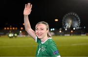 25 November 2021; Louise Quinn of Republic of Ireland following the FIFA Women's World Cup 2023 qualifying group A match between Republic of Ireland and Slovakia at Tallaght Stadium in Dublin. Photo by Stephen McCarthy/Sportsfile
