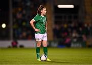 25 November 2021; Lucy Quinn of Republic of Ireland during the FIFA Women's World Cup 2023 qualifying group A match between Republic of Ireland and Slovakia at Tallaght Stadium in Dublin. Photo by Eóin Noonan/Sportsfile