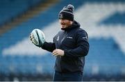 26 November 2021; Peter Dooley during Leinster Rugby captain's run at the RDS Arena in Dublin. Photo by Harry Murphy/Sportsfile