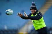 26 November 2021; Peter Dooley during the Leinster Rugby captain's run at the RDS Arena in Dublin. Photo by Harry Murphy/Sportsfile