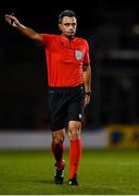 12 November 2021; Referee Horatiu Mircea Fesnic during the UEFA European U21 Championship qualifying group A match between Republic of Ireland and Italy at Tallaght Stadium in Dublin. Photo by Piaras Ó Mídheach/Sportsfile