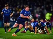 27 November 2021; Tadhg Furlong of Leinster during the United Rugby Championship match between Leinster and Ulster at RDS Arena in Dublin. Photo by David Fitzgerald/Sportsfile